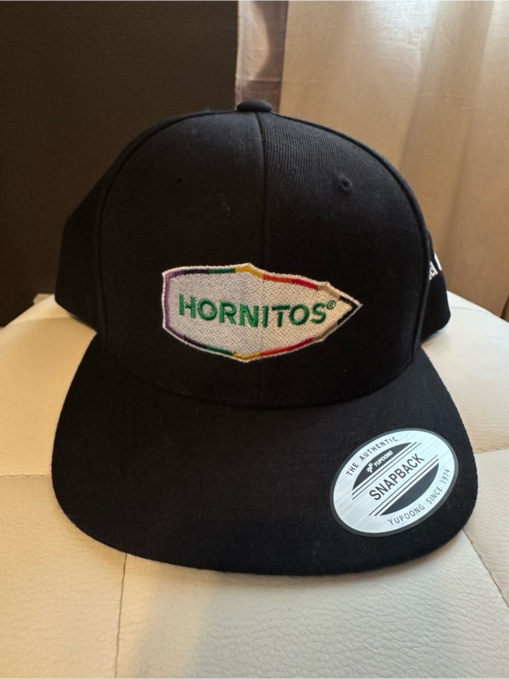 Hornitos Tequila Pride Rainbow Logo Yupoong Snapback Hat Black Like New